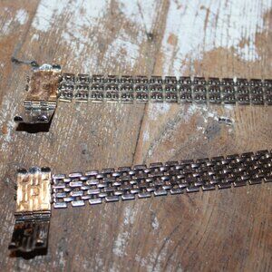 Vintage 18 inch Stainless Steel Choker Necklace